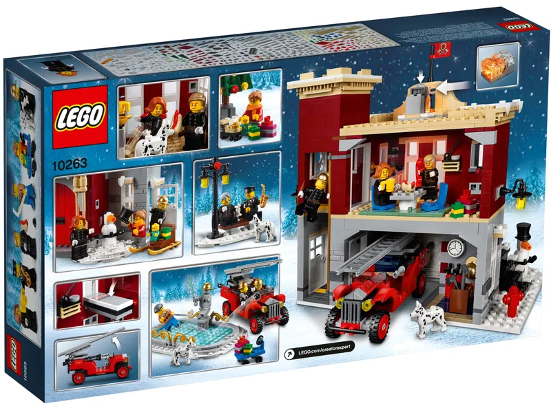 Winter Village Fire Station