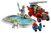 Winter Village Fire Station