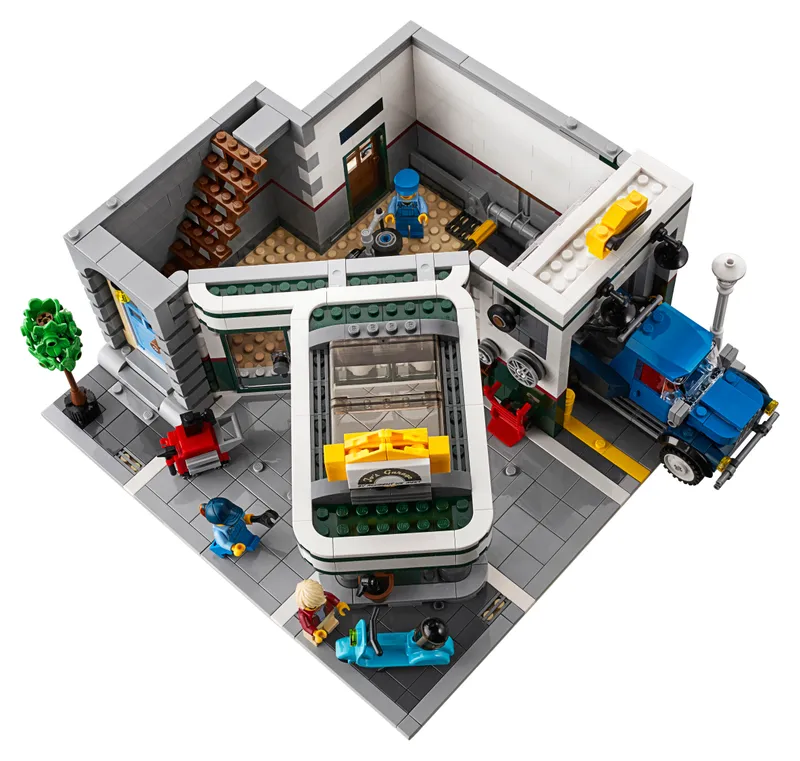 Corner Garage