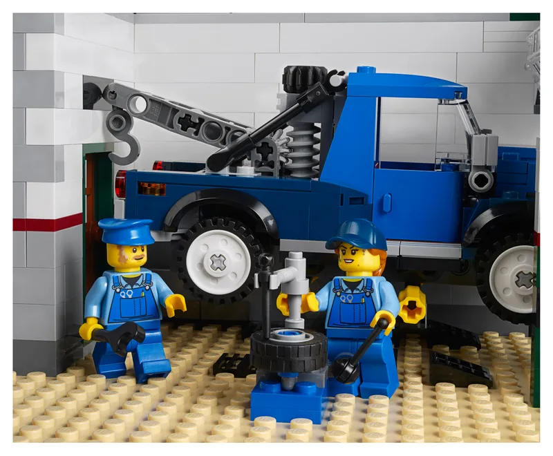 Corner Garage