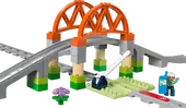 Train Bridge and Tracks Expansion Set