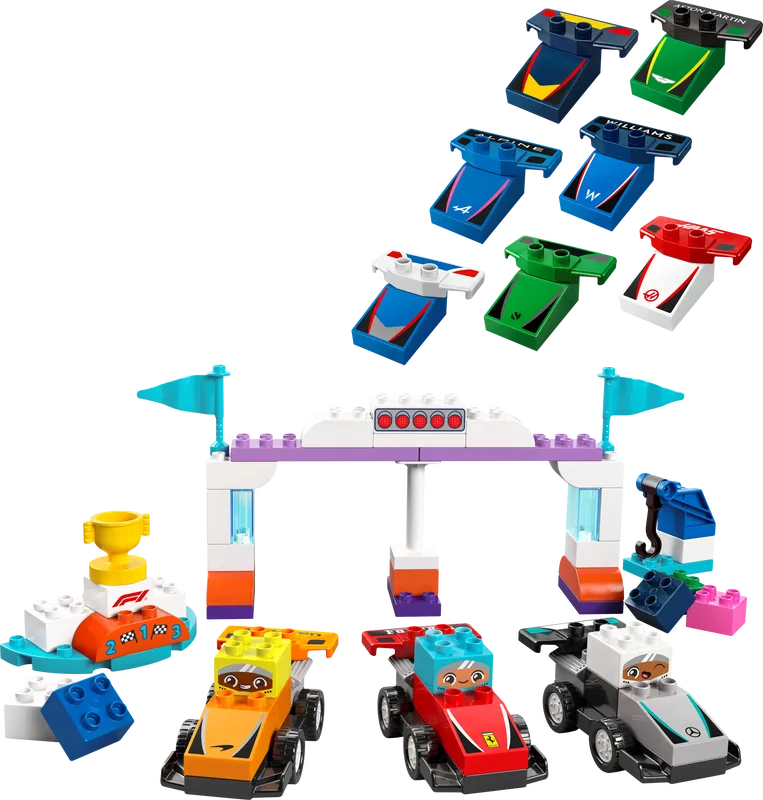 F1 Team Race Cars & Drivers