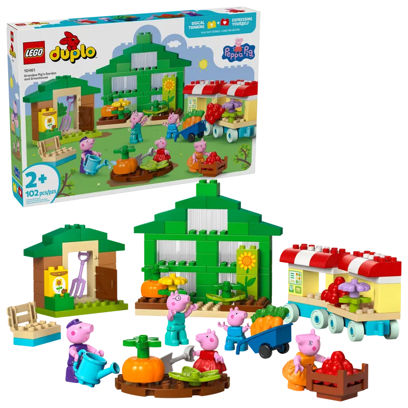 Grandpa Pig's Garden and Greenhouse