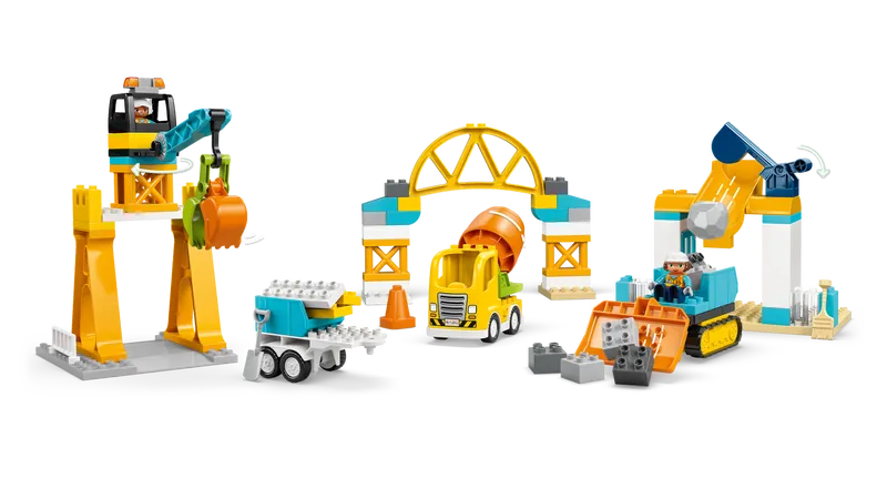 3 in 1 Construction Site and Vehicles