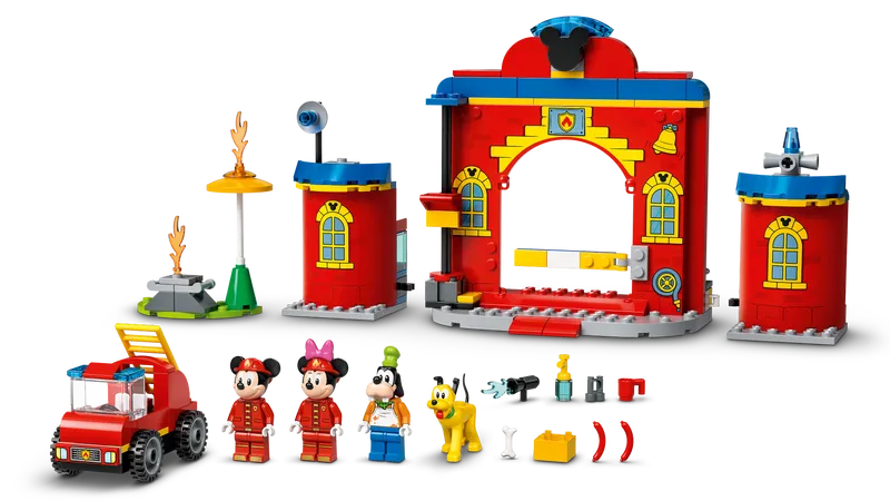 Mickey & Friends Fire Truck & Station