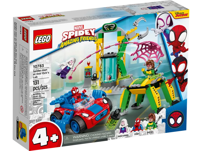 Spider-Man at Doc Ock's Lab