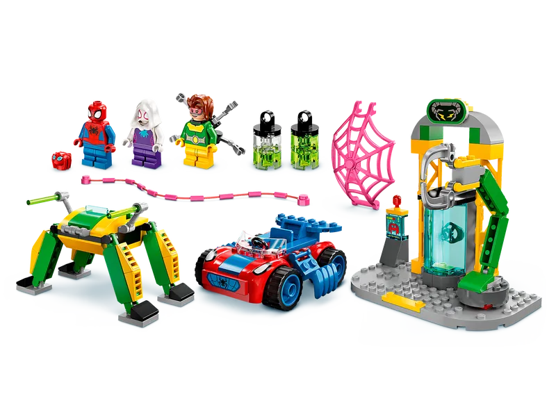 Spider-Man at Doc Ock's Lab