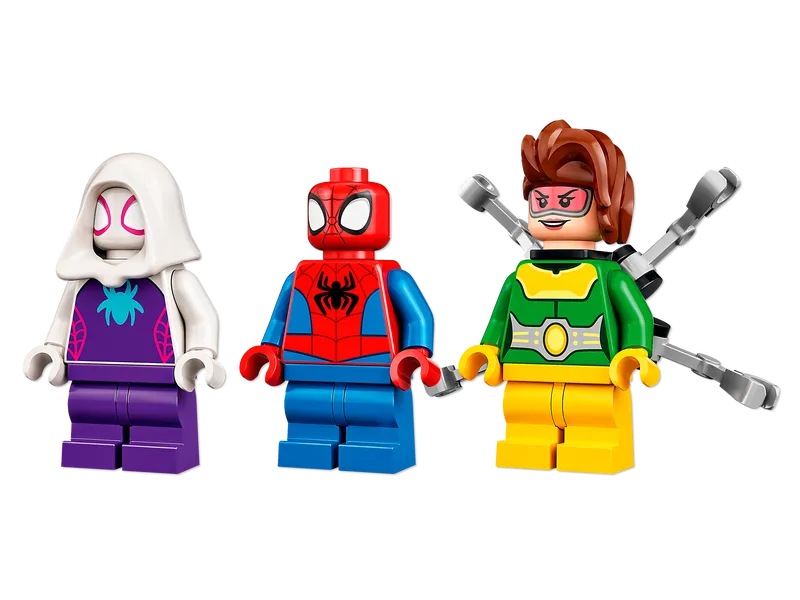 Spider-Man at Doc Ock's Lab