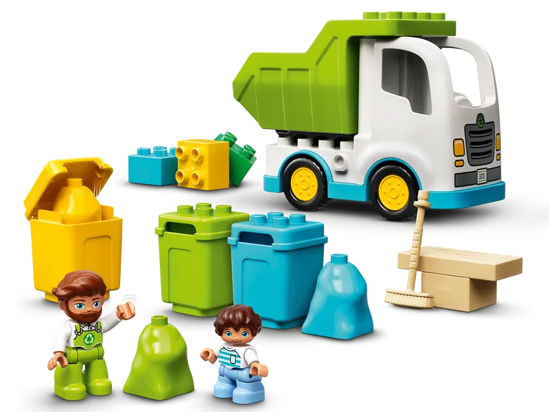 Garbage Truck and Recycling Garbage Truck and Recycling