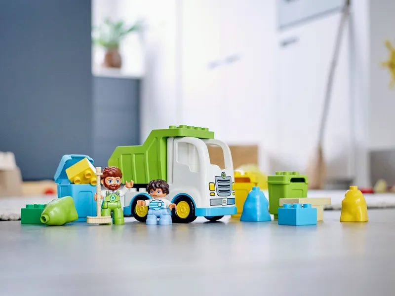 Garbage Truck and Recycling Garbage Truck and Recycling