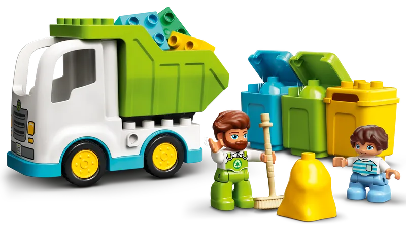 Garbage Truck and Recycling Garbage Truck and Recycling