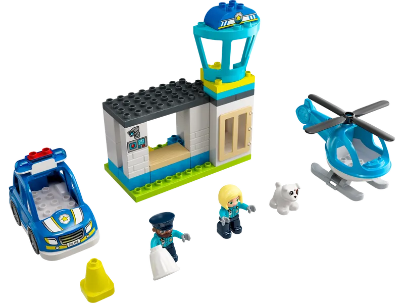 Police Station & Helicopter