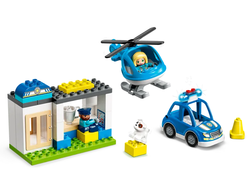 Police Station & Helicopter