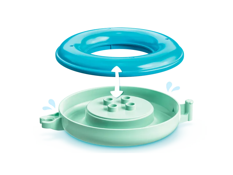 Bath Time Fun: Floating Animal Train