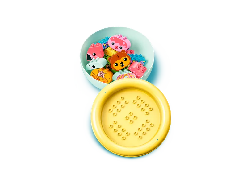 Bath Time Fun: Floating Animal Island