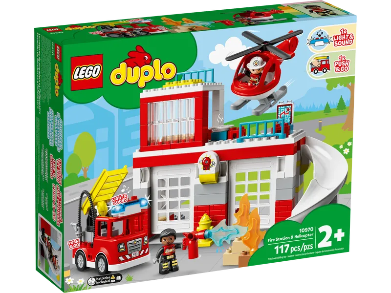 Fire Station & Helicopter