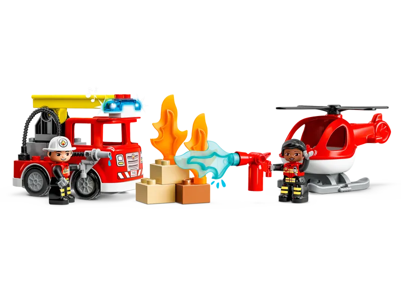 Fire Station & Helicopter