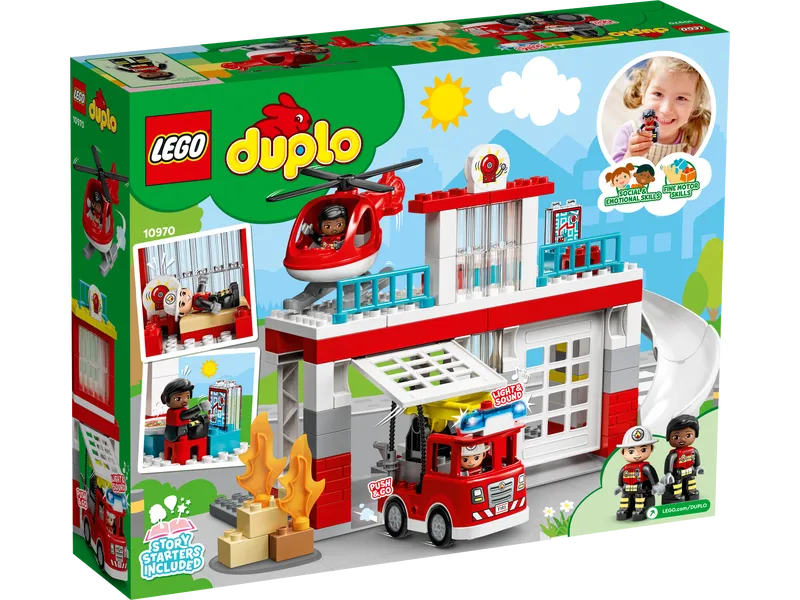 Fire Station & Helicopter
