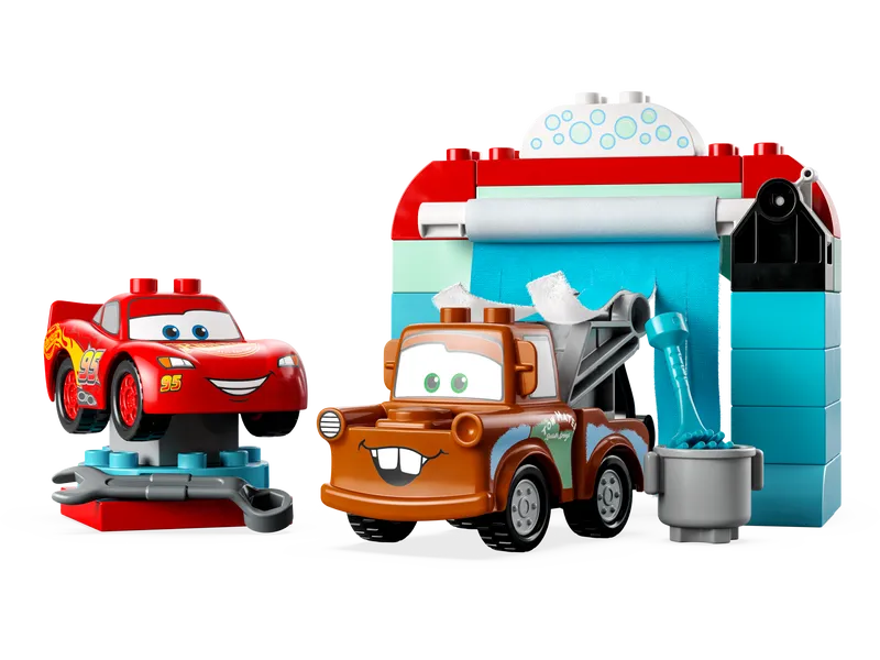 Lightning McQueen & Mater's Car Wash Fun Lightning McQueen & Mater's Car Wash Fun