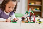 Spidey and Gobby's Raptor Battle at Tree House HQ