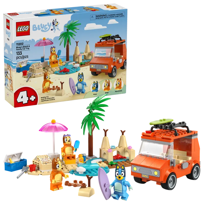 Bluey’s Beach & Family Car Trip