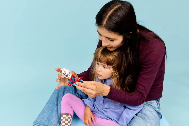 Spidey on his Motorcycle vs. Rhino