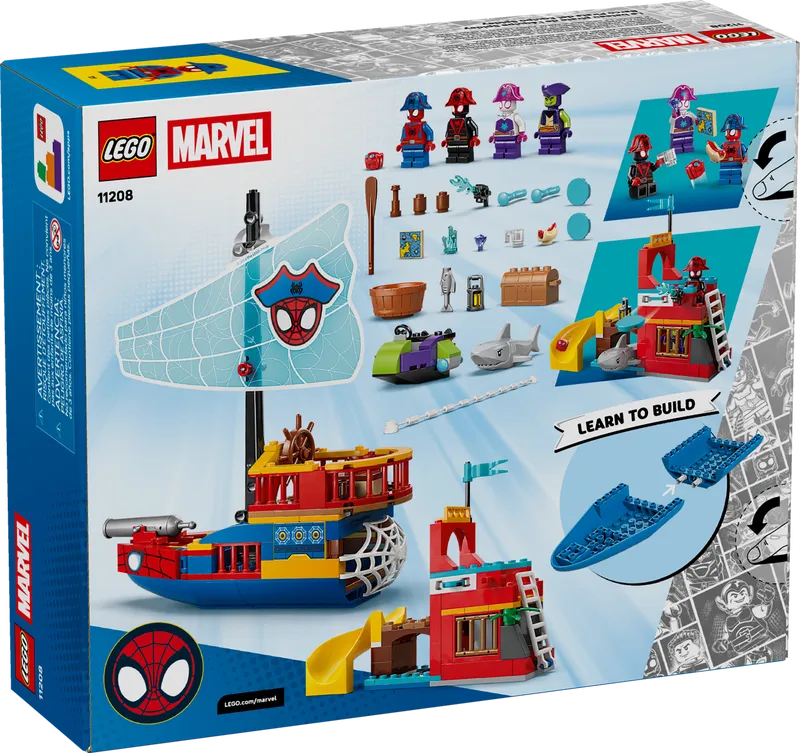 Team Spidey Pirate Ship