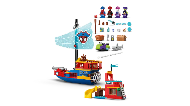 Team Spidey Pirate Ship
