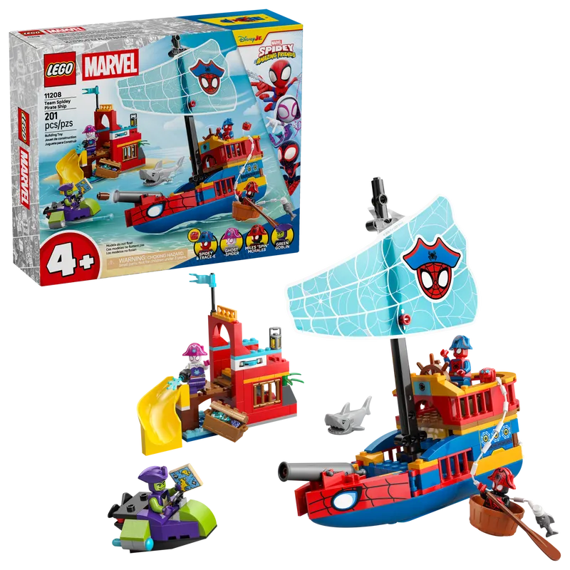Team Spidey Pirate Ship