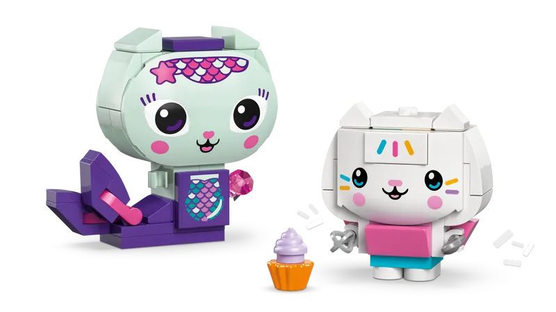 Gabby's Brick-Built Cat Friends