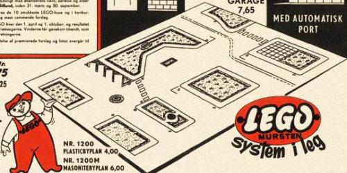 LEGO Town Plan Board, Large Plastic