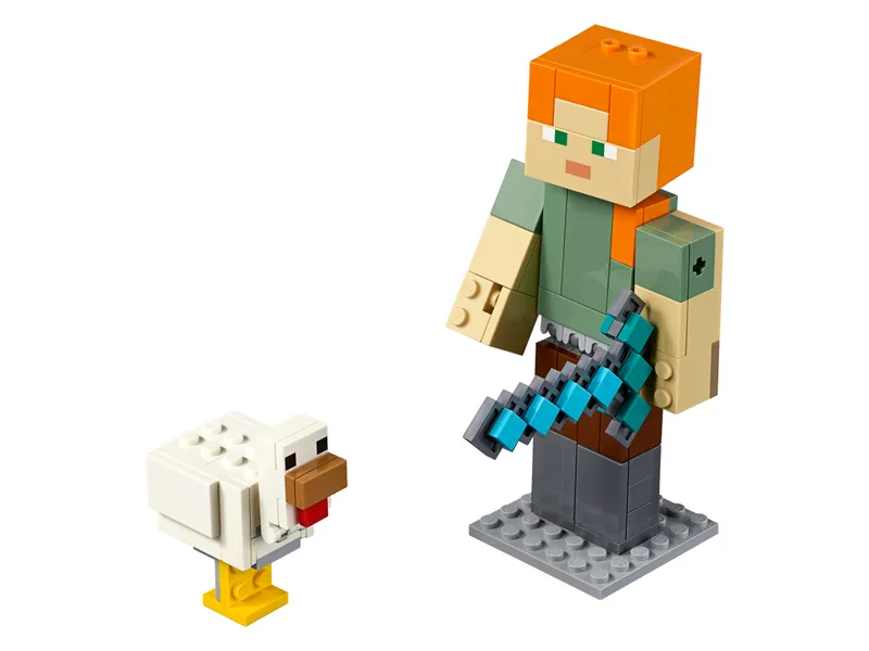Minecraft Alex BigFig with Chicken Minecraft Alex BigFig with Chicken