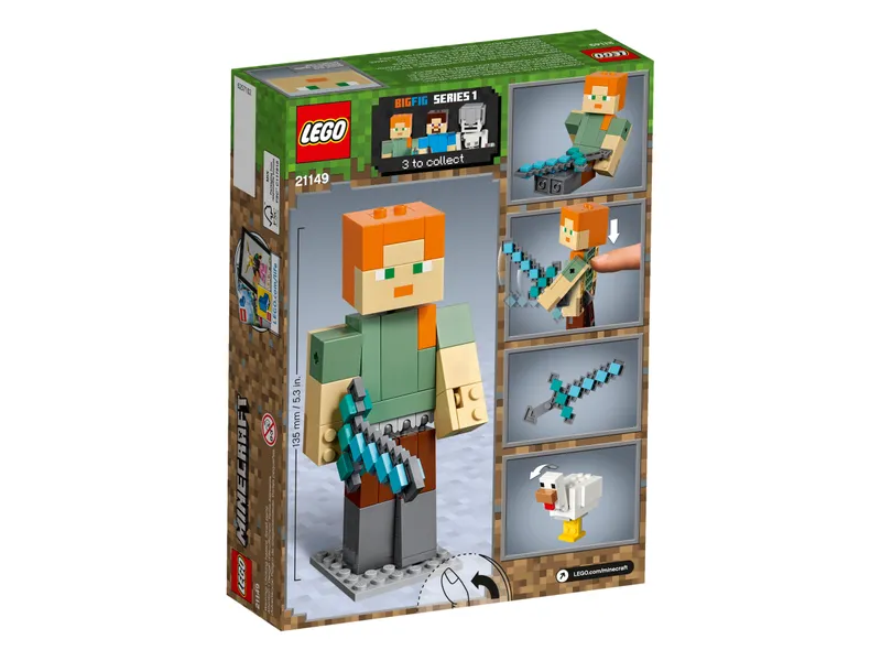 Minecraft Alex BigFig with Chicken Minecraft Alex BigFig with Chicken