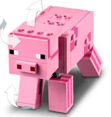 BigFig Pig with Baby Zombie