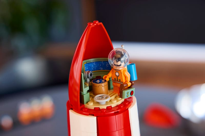 Tintin Moon Rocket