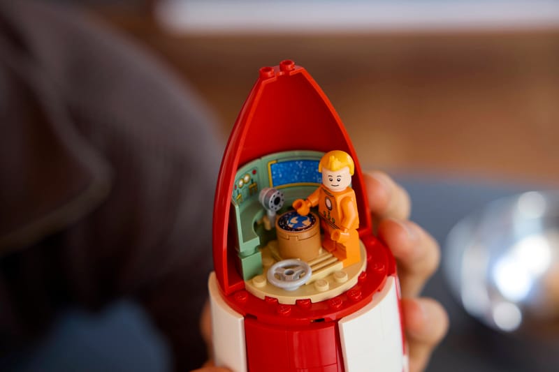 Tintin Moon Rocket