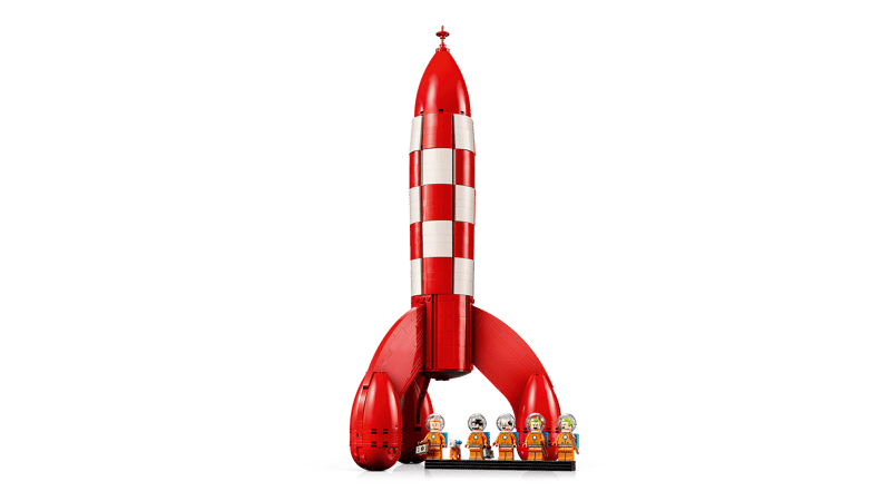 Tintin Moon Rocket