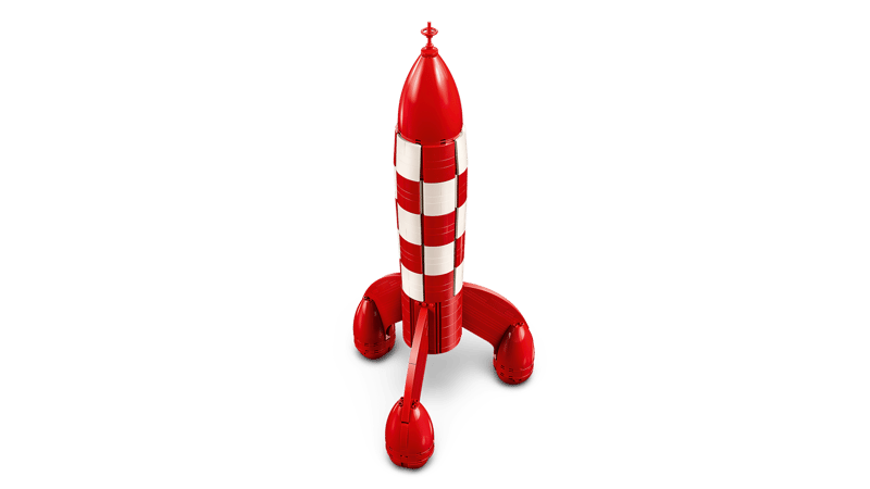 Tintin Moon Rocket