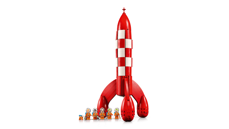 Tintin Moon Rocket