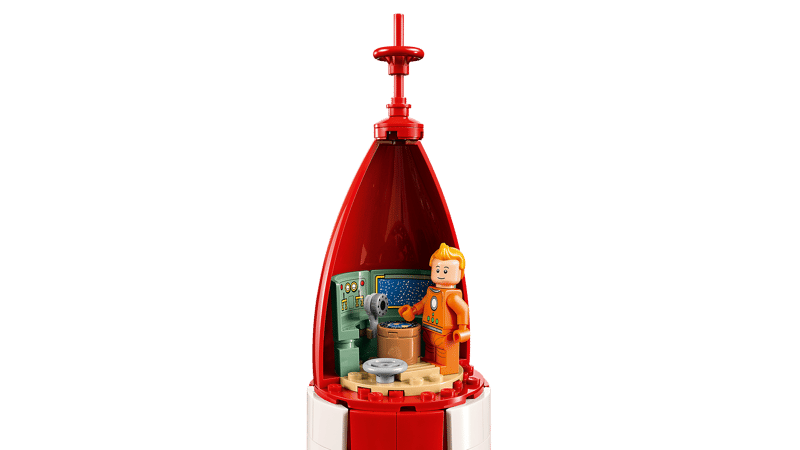 Tintin Moon Rocket