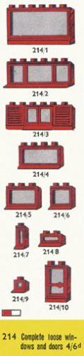 Ten Windows and Doors, Red Ten Windows and Doors, Red