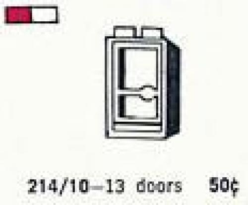 1 x 2 x 4 Glass Door in Frame, Left 1 x 2 x 4 Glass Door in Frame, Left