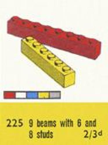 1 x 6 and 1 x 8 Bricks 1 x 6 and 1 x 8 Bricks