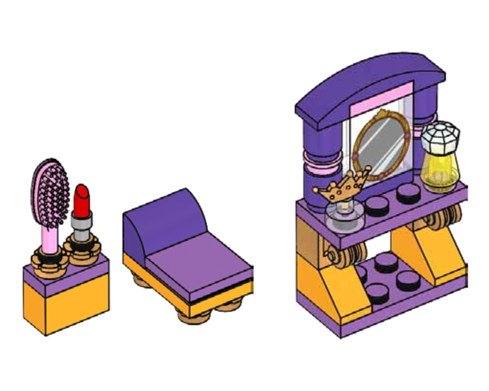 Rapunzel's Dressing Table Rapunzel's Dressing Table