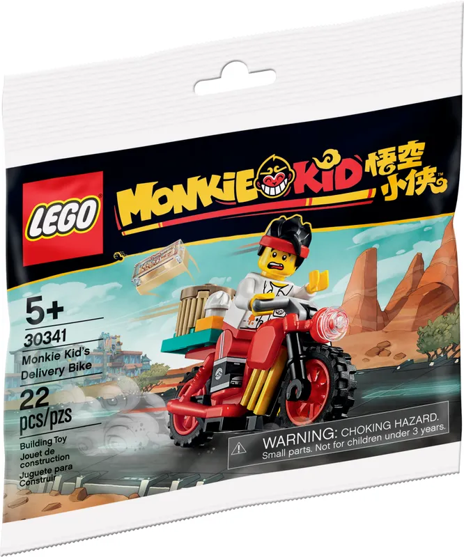 Monkie Kid's Delivery Bike