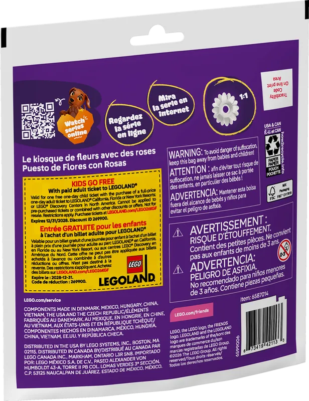 Flower Stand with Roses