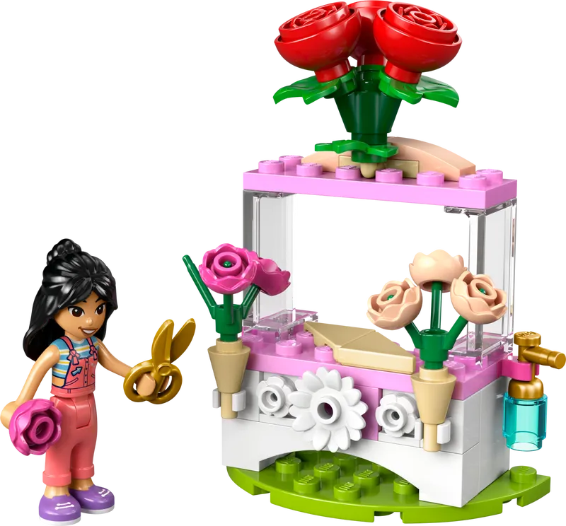Flower Stand with Roses