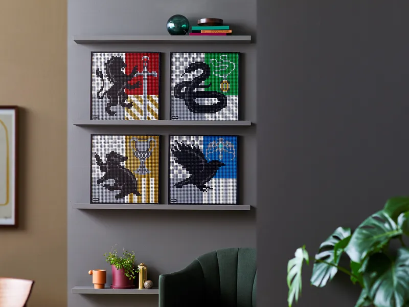 Harry Potter Hogwarts Crests Harry Potter Hogwarts Crests