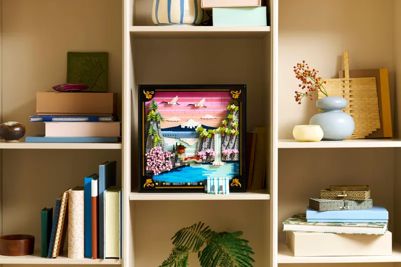 Japanese Cherry Blossom Landscape