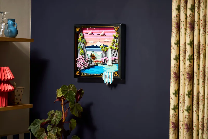 Japanese Cherry Blossom Landscape